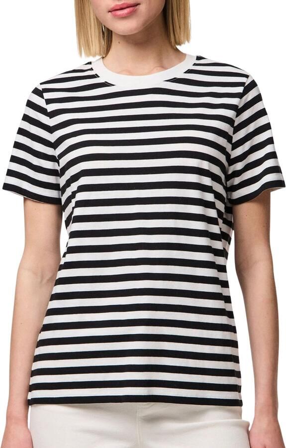 Pieces Shirt met korte mouwen PCRIA SS TEE STRIPES NOOS BC