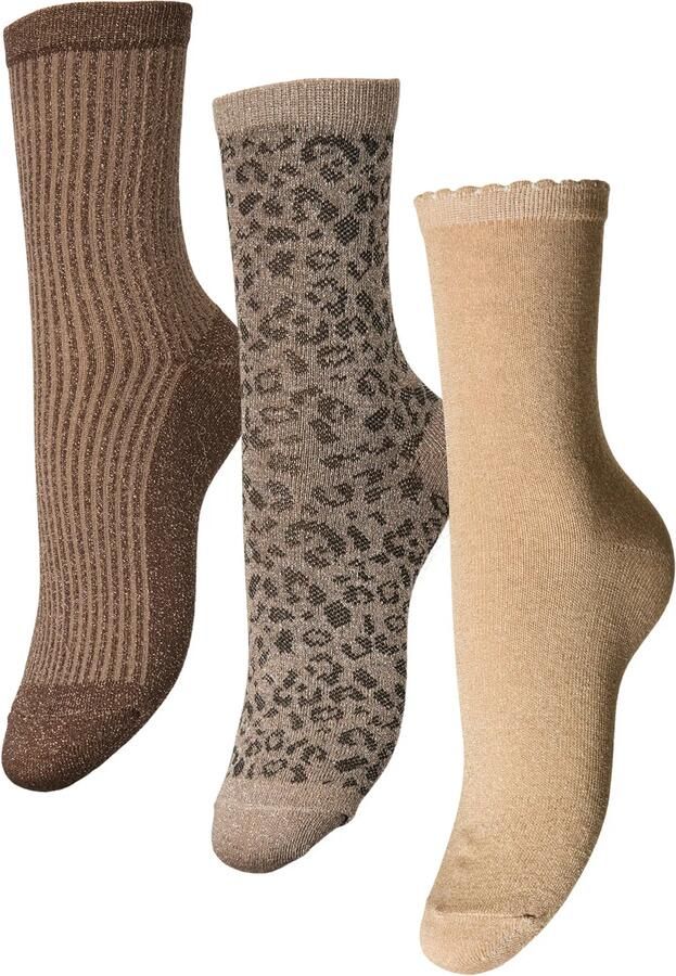 Pieces Sebby Sokken Dames (3-pack)