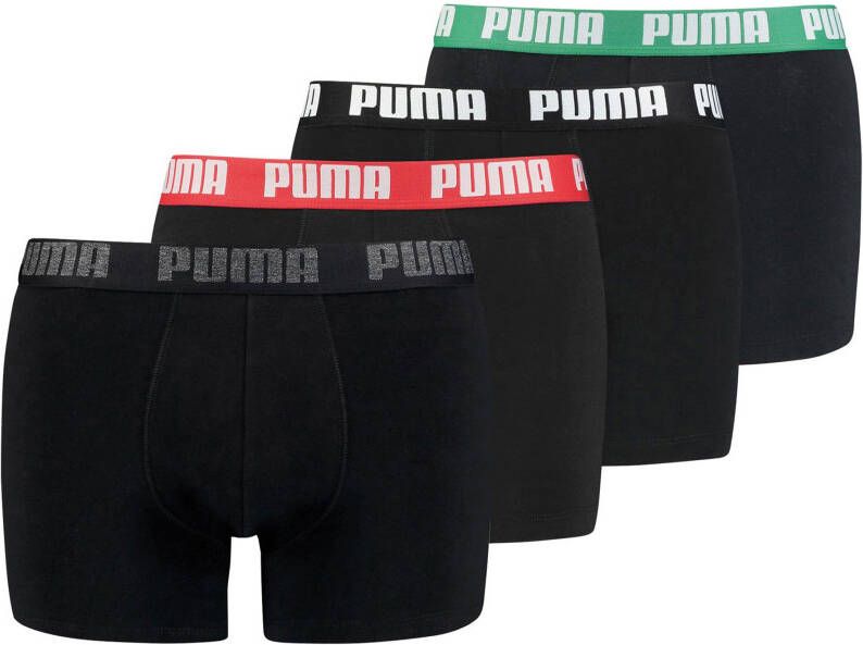 Puma Basic Boxershorts Heren (4-pack)