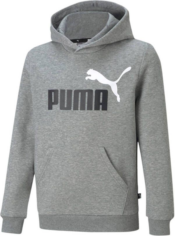 Puma hoodie grijs Trui Jongens Katoen Capuchon Logo 164