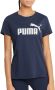 Puma Blauw T-shirt met bedrukt logo Blauw Dames - Thumbnail 1