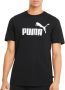 PUMA PERFORMANCE T-shirt van katoen met labelprint model 'Logo Tee' - Thumbnail 3