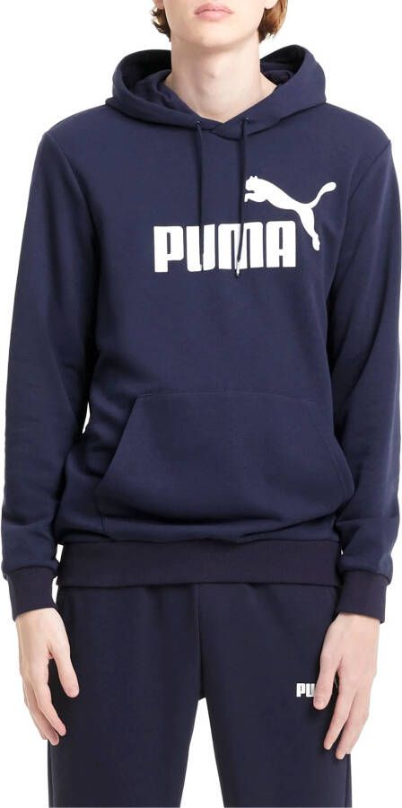Puma essentials big logo trui blauw heren