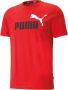 Puma essentials+ 2 colour logo shirt rood heren - Thumbnail 1