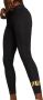 Puma essentials+ metallic legging zwart goud dames - Thumbnail 1