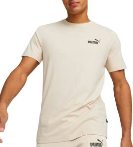 PUMA PERFORMANCE T-shirt met labeldetail model 'Small Logo'