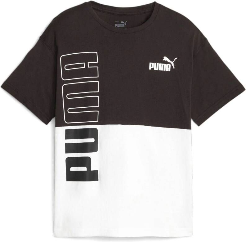 Puma T-shirt in colour-blocking-design model 'POWER'