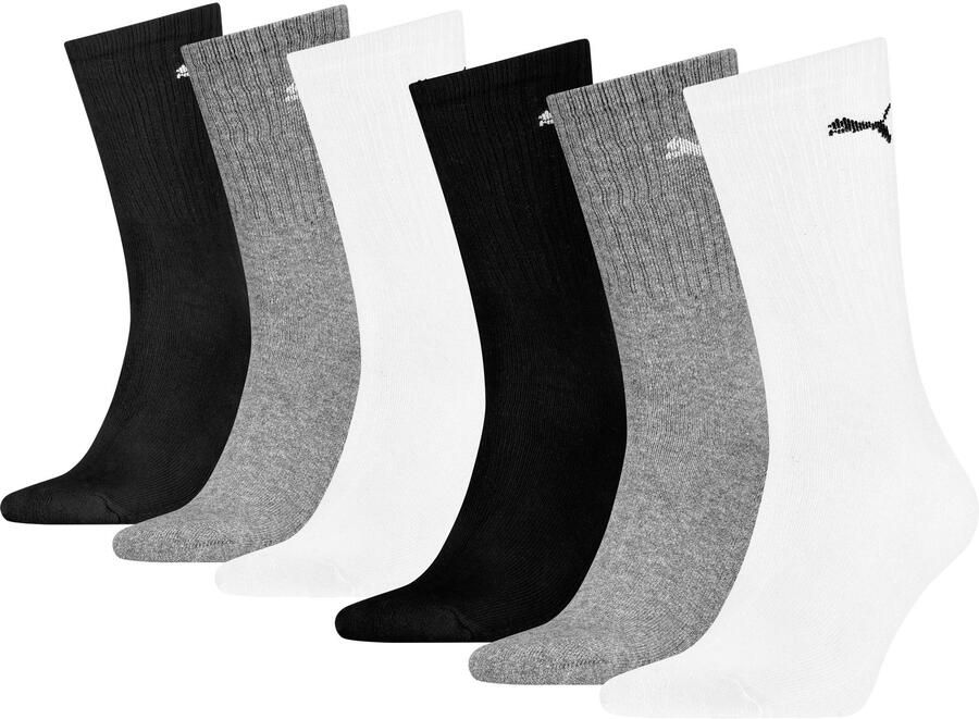 Puma Crew Sokken Senior (6-pack)