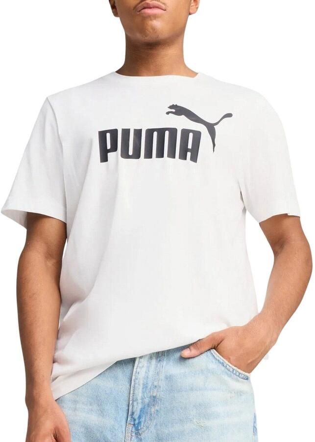 PUMA T-shirt ESS NO. 1 LOGO TEE Basic heren T-shirt met logo - Foto 4