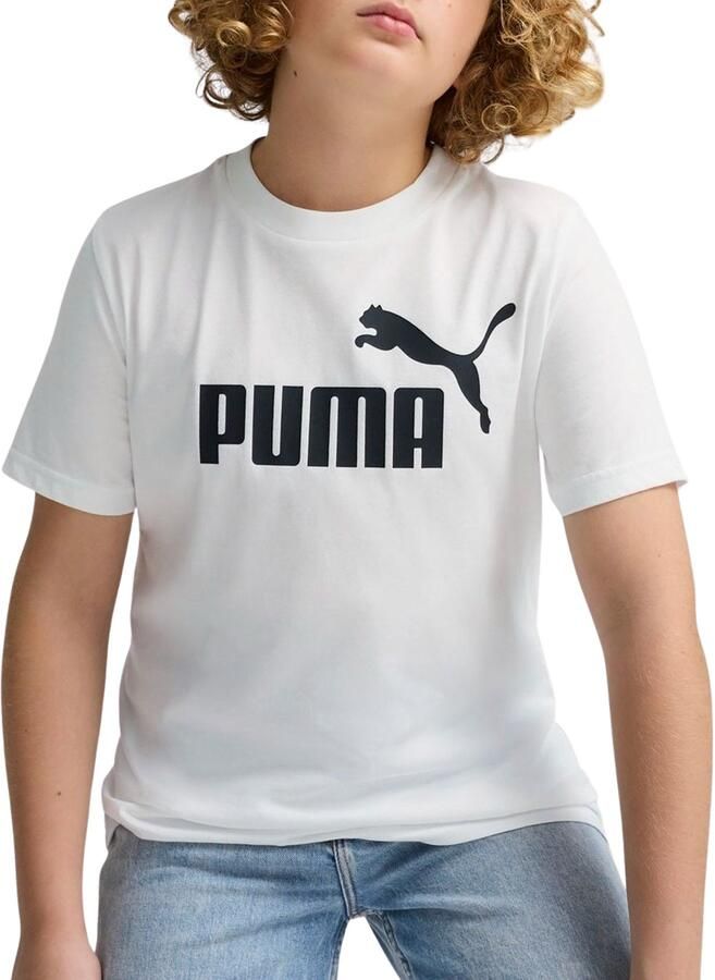 PUMA T-shirt ESS NO. 1 LOGO TEE B voor kinderen 100% katoen - Foto 4