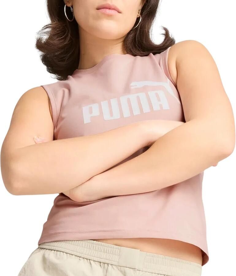 Puma ESS No. 1 Logo Slim Tanktop Dames