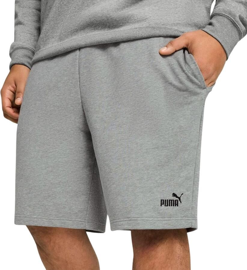 PUMA Trainingsshort ESS NO. 1 LOGO SHORTS 10" Sweatshorts met zacht French Terry materiaal - Foto 7
