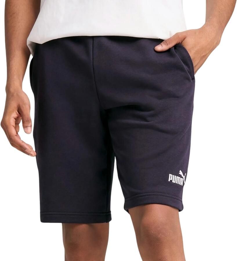 PUMA Trainingsshort ESS NO. 1 LOGO SHORTS 10" Sweatshorts met zacht French Terry materiaal - Foto 4