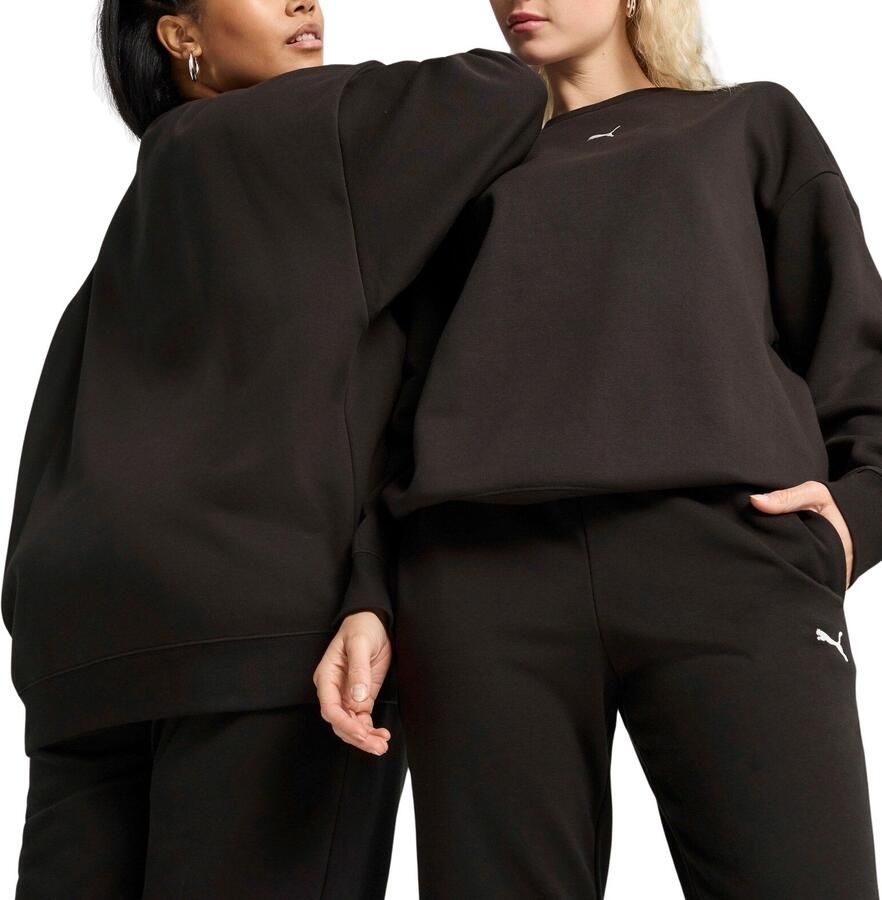 PUMA Shirt met lange mouwen ESS OVERSIZED CREW FL