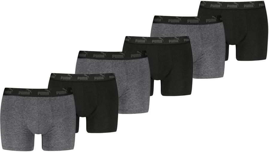 Puma Everyday Boxershorts 6-pack Heren