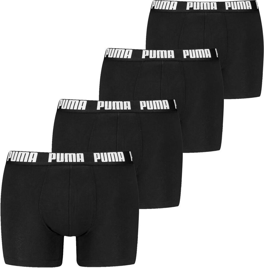 PUMA Boxershort MEN EVERYDAY BOXER 4P ECOM (Set van 4)