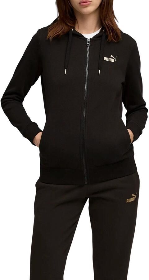 Puma Trainingspak Metallic Hooded Sweat Suit Fl Op