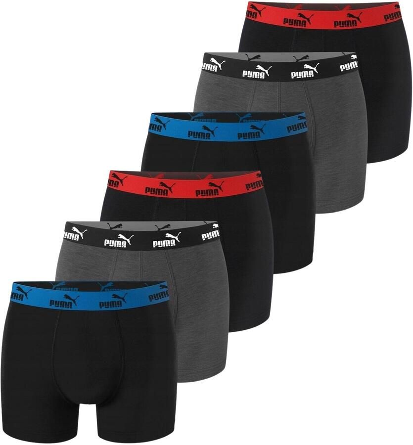 Puma Number 1 Boxershorts Heren (6-pack)