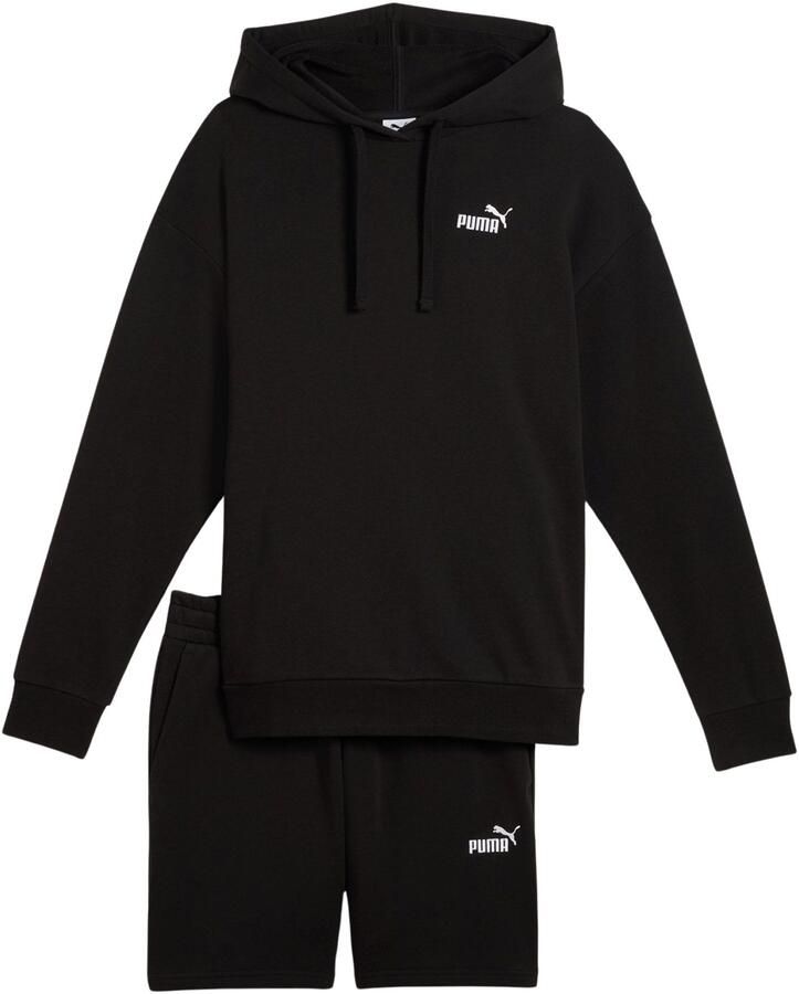 PUMA Trainingspak SHORT HOODED RELAXED SWEAT SUIT 7" TR OP (2-delig)