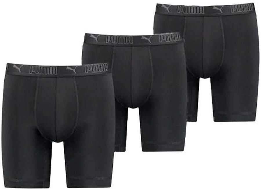 Puma Sport Long Boxershorts Heren (3-pack)