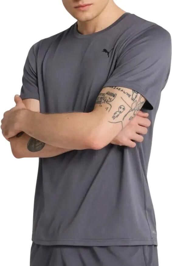 PUMA PERFORMANCE Regular fit T-shirt met logoprint model 'Solid'