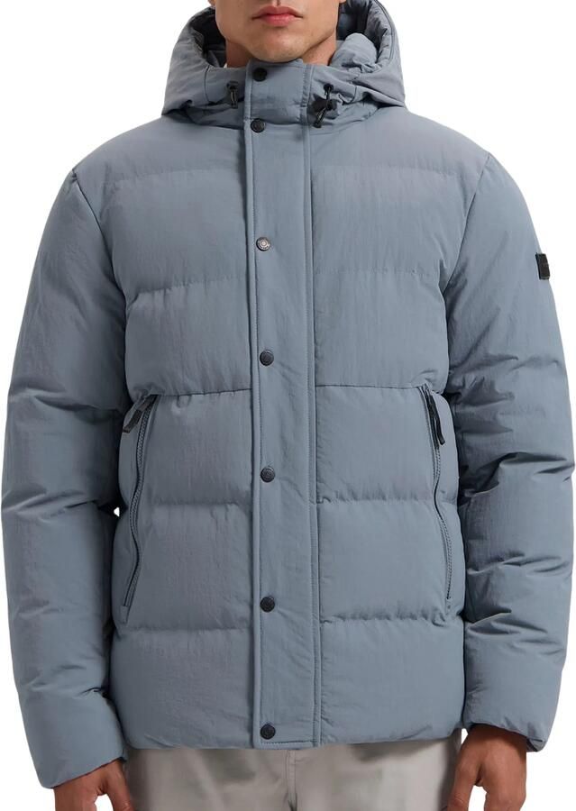 Pure Path Stijlvolle gewatteerde jassen voor heren Blue Heren
