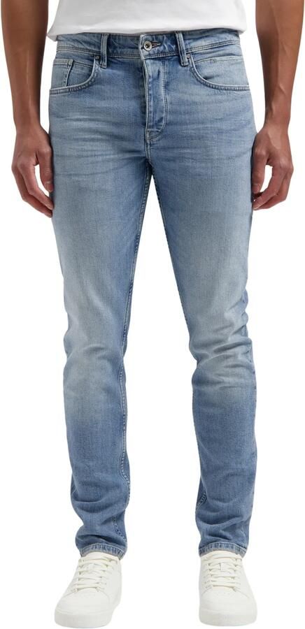 Pure Path slim fit jeans Ryan denim light blue - Foto 1