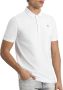 PUREWHITE Heren Polo's & T-shirts Polo With Button Placket And Small Print On Chest Wit - Thumbnail 2
