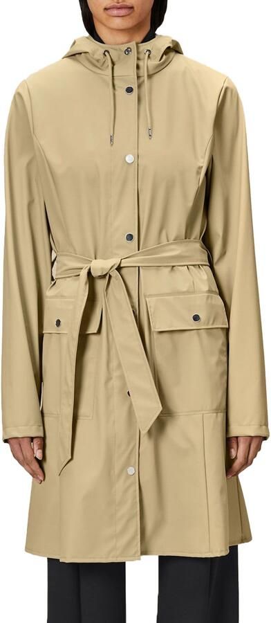 Rains Klieke Waterdichte Jas voor Vrouwen Brown Dames - Foto 2