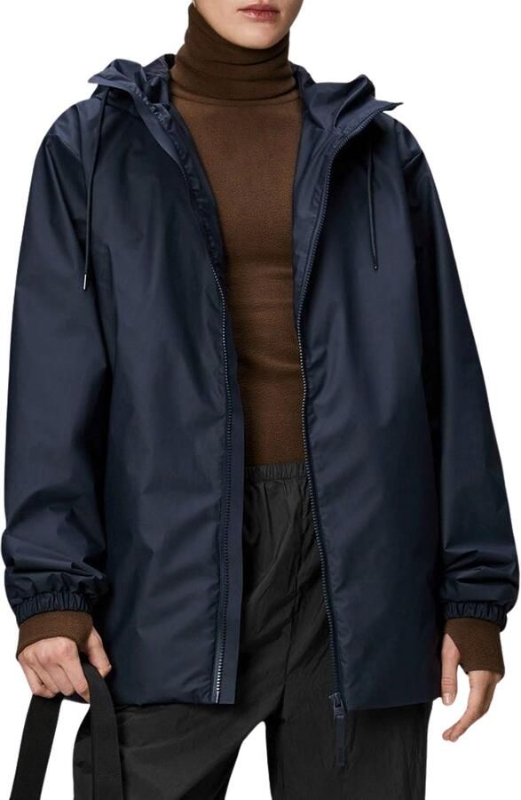 Rains Blauwe Geïsoleerde Jas Lohja Blue