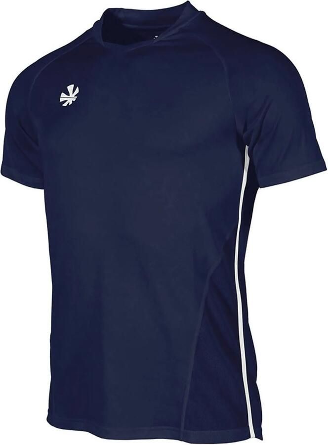 Reece Australia sportshirt Rise donkerblauw wit Sport t-shirt Polyester V-hals 164
