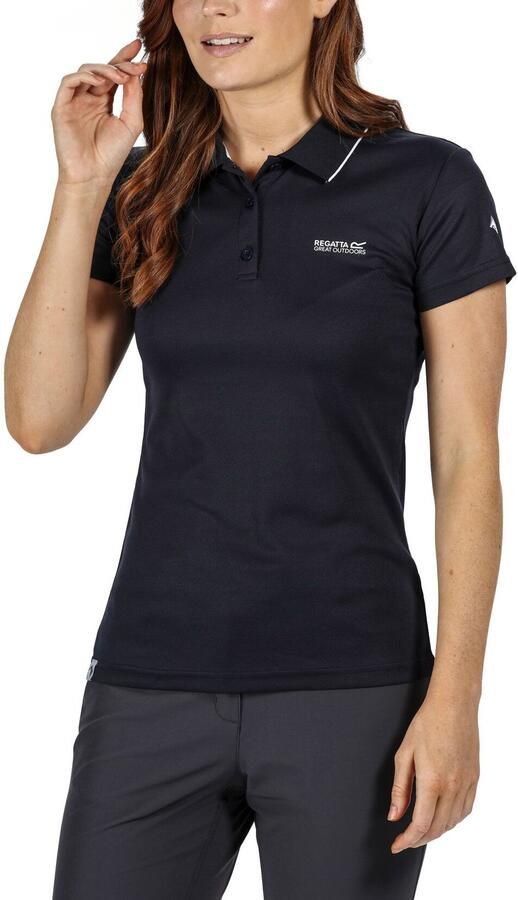 Regatta maverick v outdoorpolo blauw dames