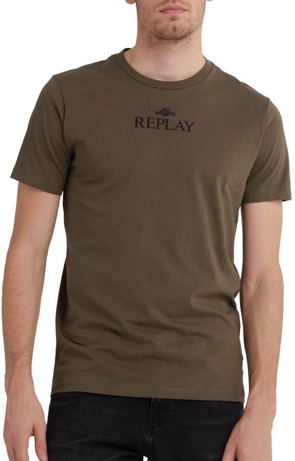 Replay Crewneck Shirt Heren