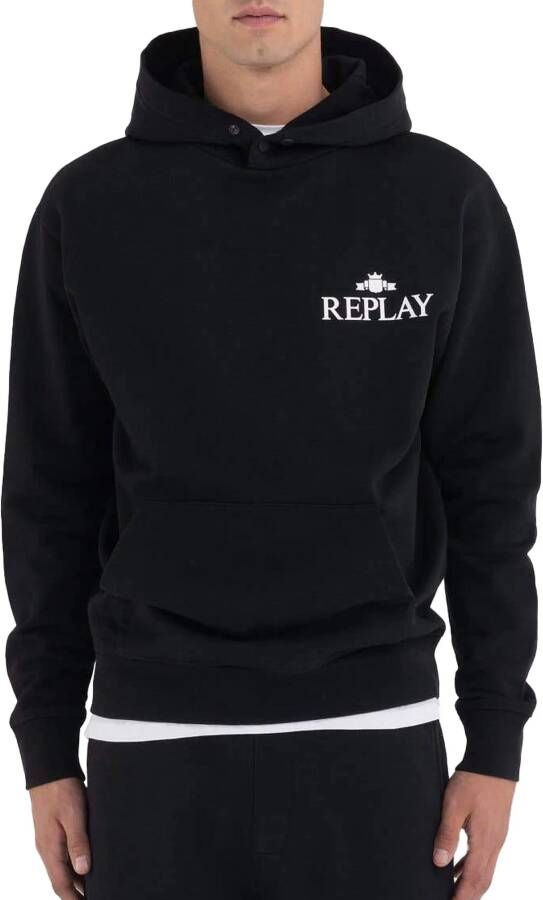 Replay Hoodie met logoprint