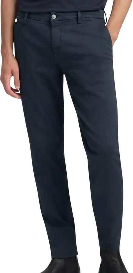 REPLAY regular fit chino BENNI donkerblauw - Foto 4
