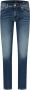 Replay slim fit jeans medium blue denim Blauw Effen 104 - Thumbnail 1