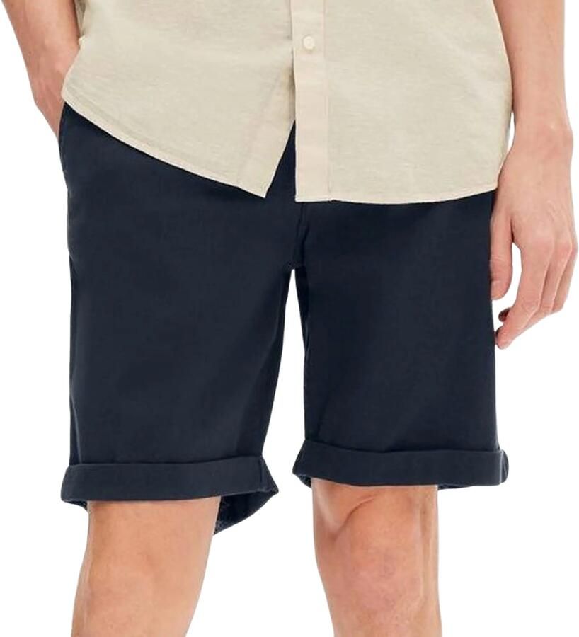 Selected Homme Regular fit bermuda in effen design model 'LUTON'