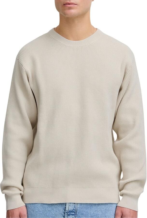 Solid Hami Knit Sweater Heren