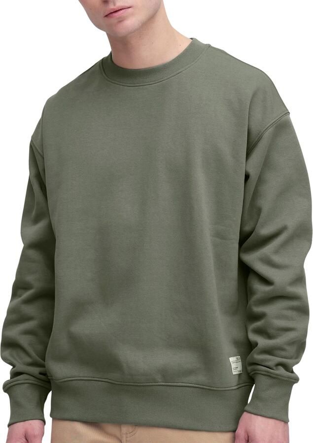 Solid sweater SDLenz olijfgroen - Foto 4