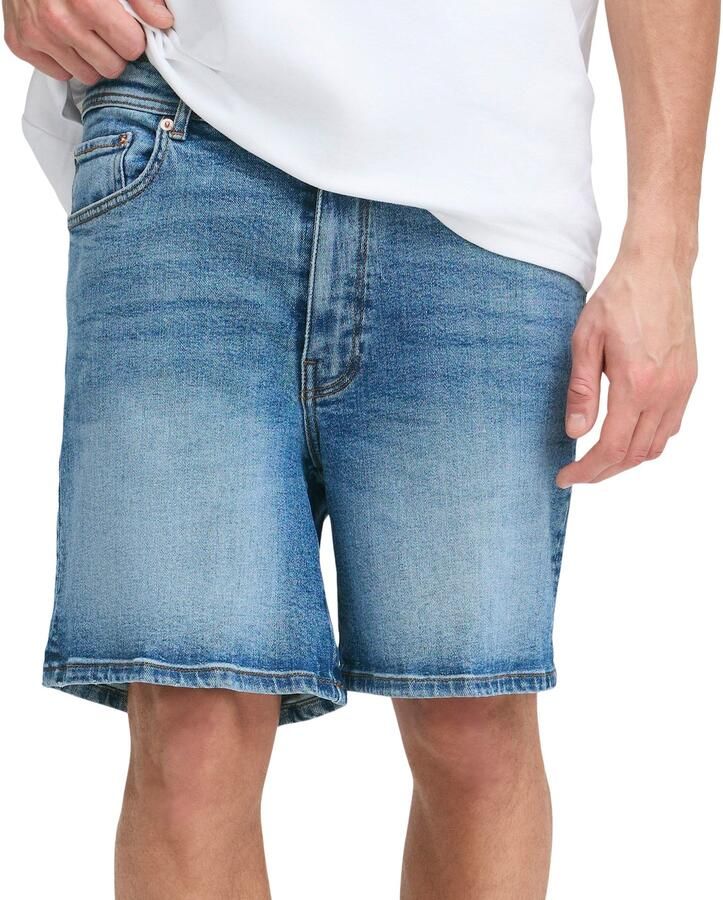 Solid Ryan Denim Short Heren