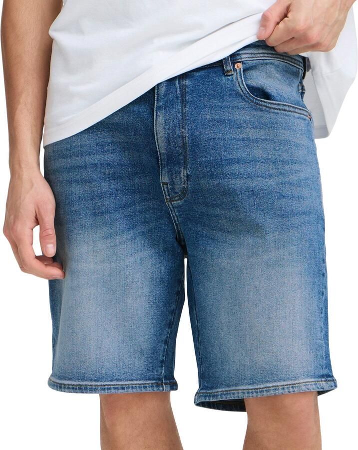 Solid Ryan Denim Short Heren