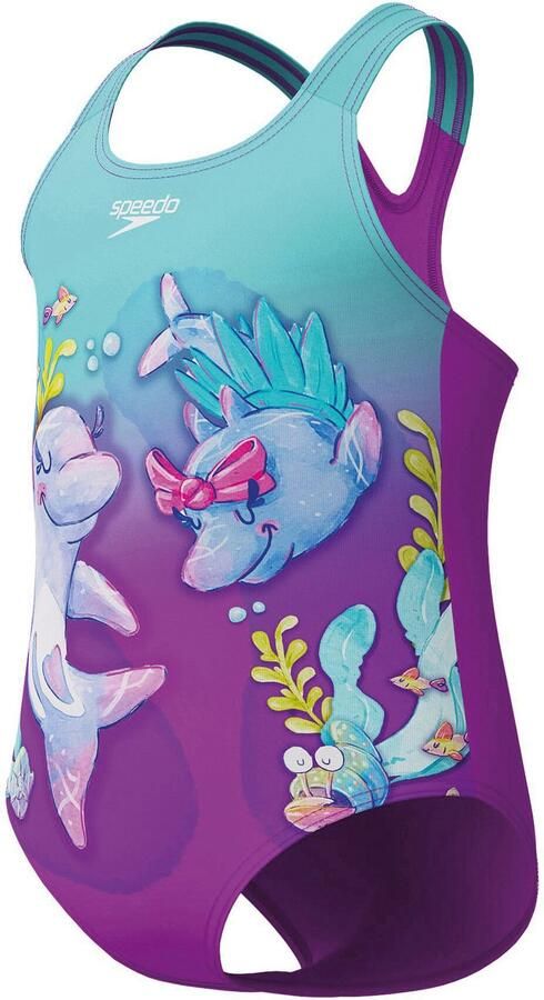 Speedo Digital Printed Badpak Meisjes