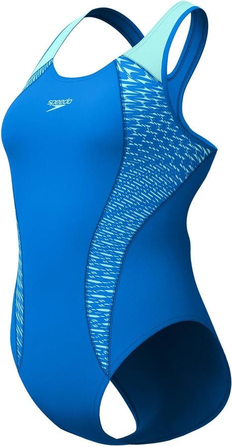 Speedo ECO+ Placement Laneback Badpak Dames