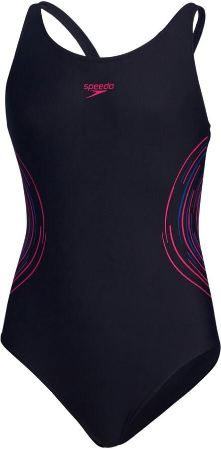 Speedo ECO EnduraFlex sportbadpak Muscleback donkerblauw Meisjes Gerecycled polyamide 116