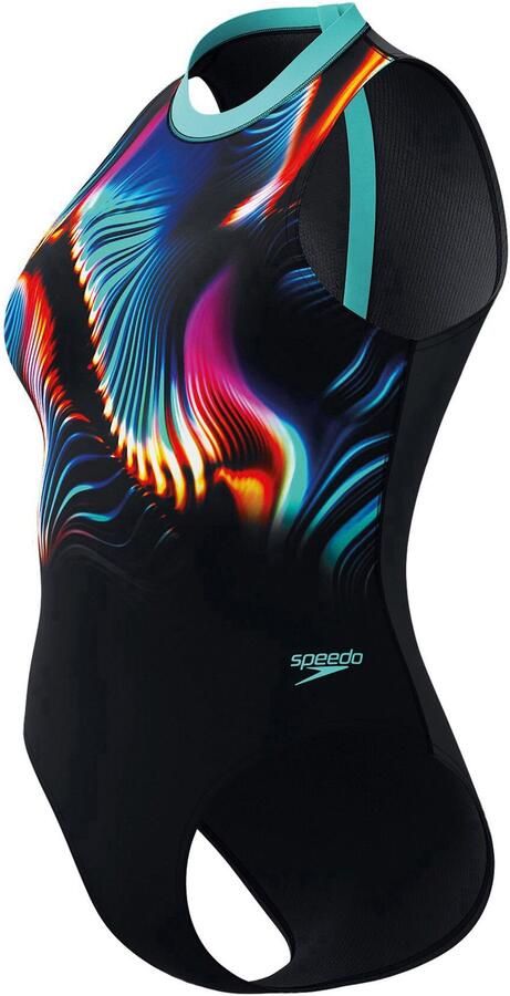 Speedo Endurance+ MAX sportbadpak Hydrasuit zwart blauw