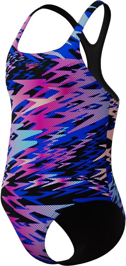 Speedo Hyperboom Allover Print Medalist Badpak Meisjes - Foto 2