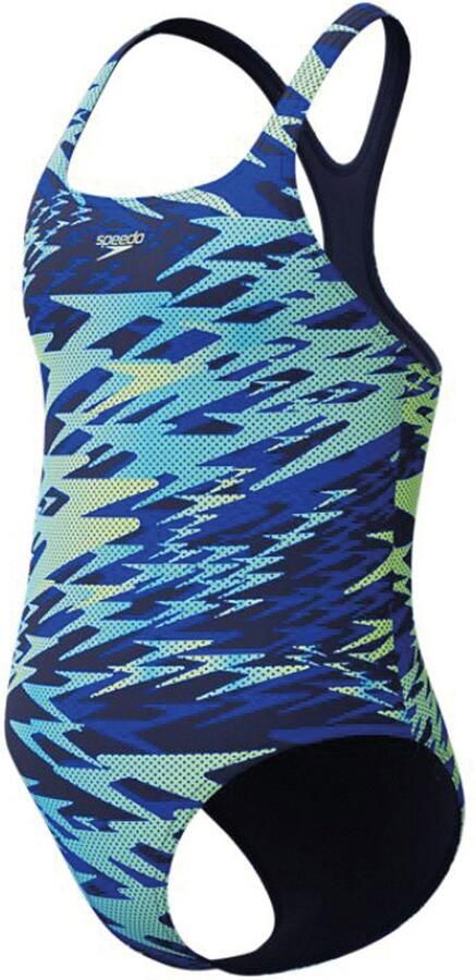 Speedo Hyperboom Allover Print Medalist Badpak Meisjes