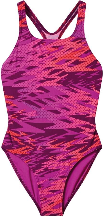 Speedo Hyperboom Allover Print Medalist Badpak Meisjes