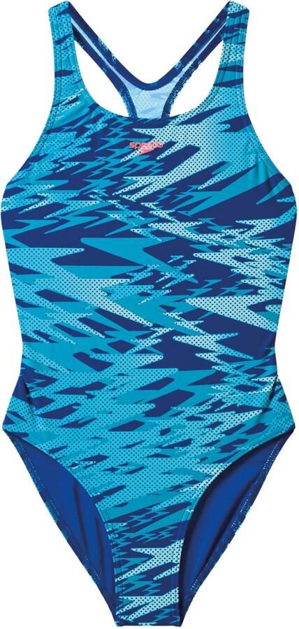 Speedo Hyperboom Allover Print Medalist Badpak Meisjes