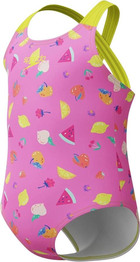 Speedo Learn-To-Swim Print Crossback Badpak Meisjes